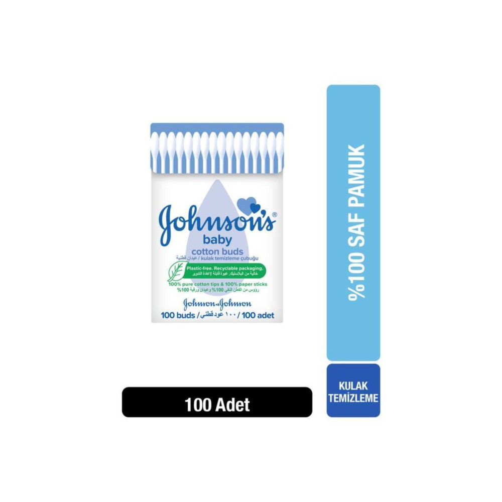 Johnsons Kulak Temizleme Çubuğu 100lü Sağlık Fiyatı