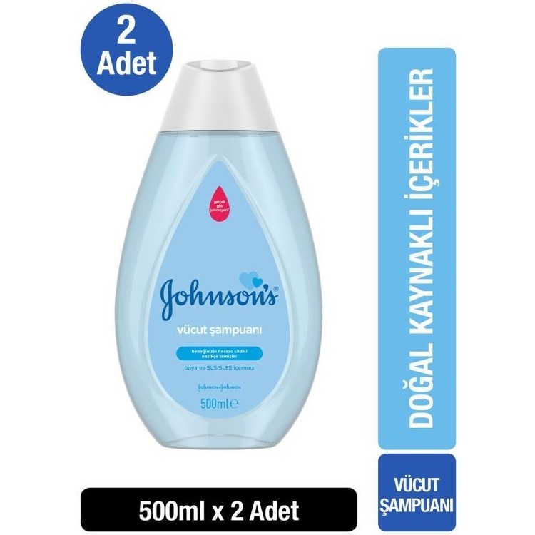 Johnson's Regular Vücut Şampuanı 500 ml x 2 Adet Diğer Fiyatı