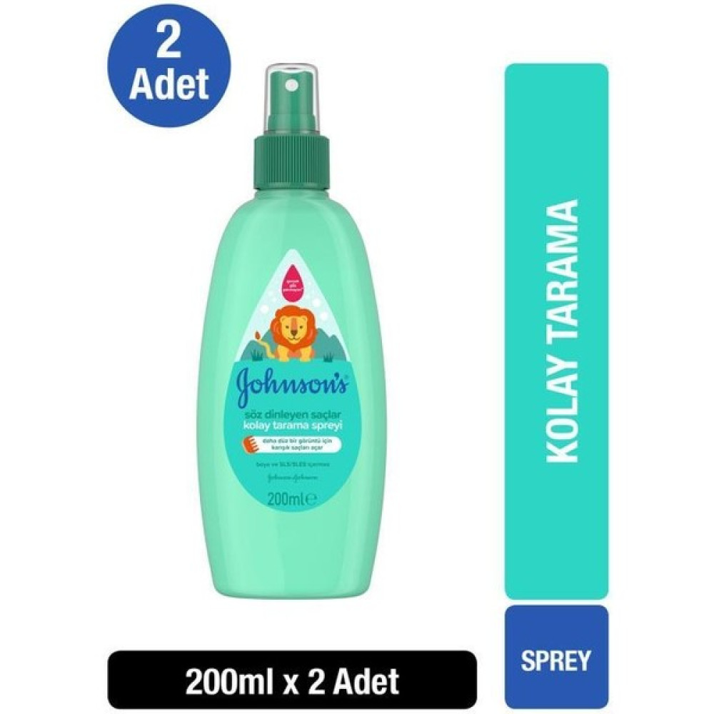 Johnson's Söz Dinleyen Saçlar Kolay Tarama Saç Spreyi 200 ml Oto Boyaları Fiyatı