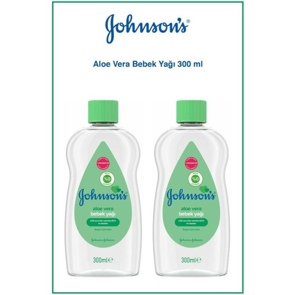 Johson's Baby Johnson's baby Bebe Yağı 300ML Aloe Vera X2 Bebek Bakım Fiyatı