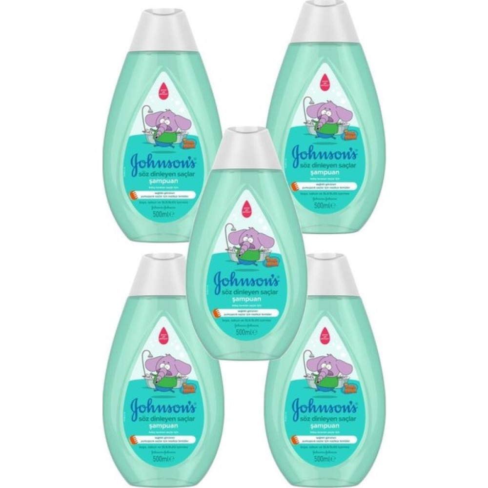 Johson's Baby Johnson's Kral Şakir Söz Dinlemeyen Saçlar Şampuan 500 ml *5 Adet Oto Boyaları Fiyatı