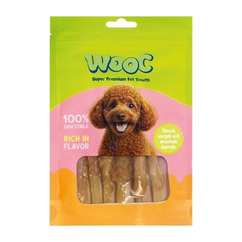 JOJOPET Wooc Dog Tavuk Sargılı Sütlü Stick Ödül 75 gr YENİ AMBALAJ Diğer Fiyatı