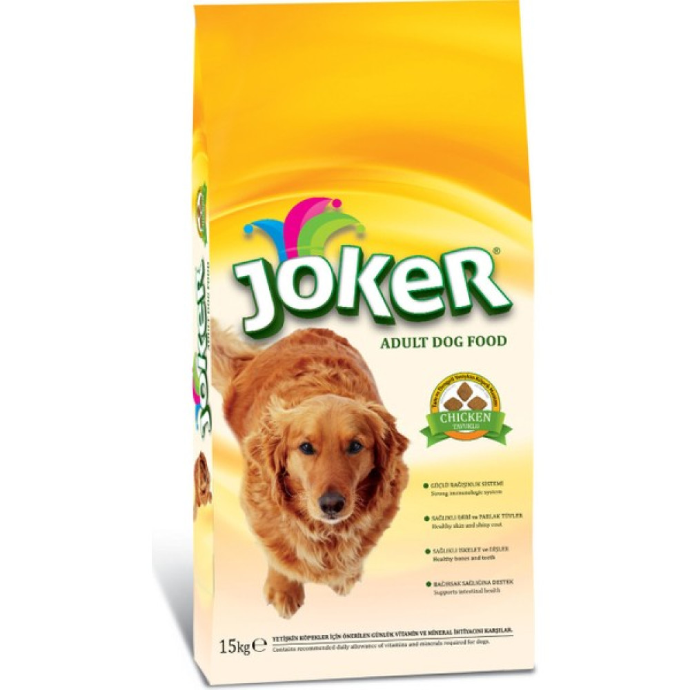 Joker Köpek Maması Tavuk Etli 15 kg Tercih Edenler Evcil Hayvan Ürünleri Fiyatı
