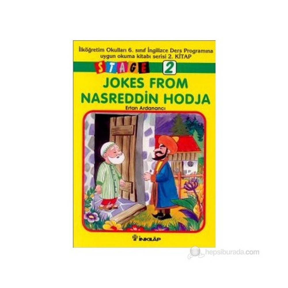 Jokes From Nasreddin Hodja Stage 2-Ertan Ardanancı Yabancı Dil Roman ve Öyküler Fiyatı
