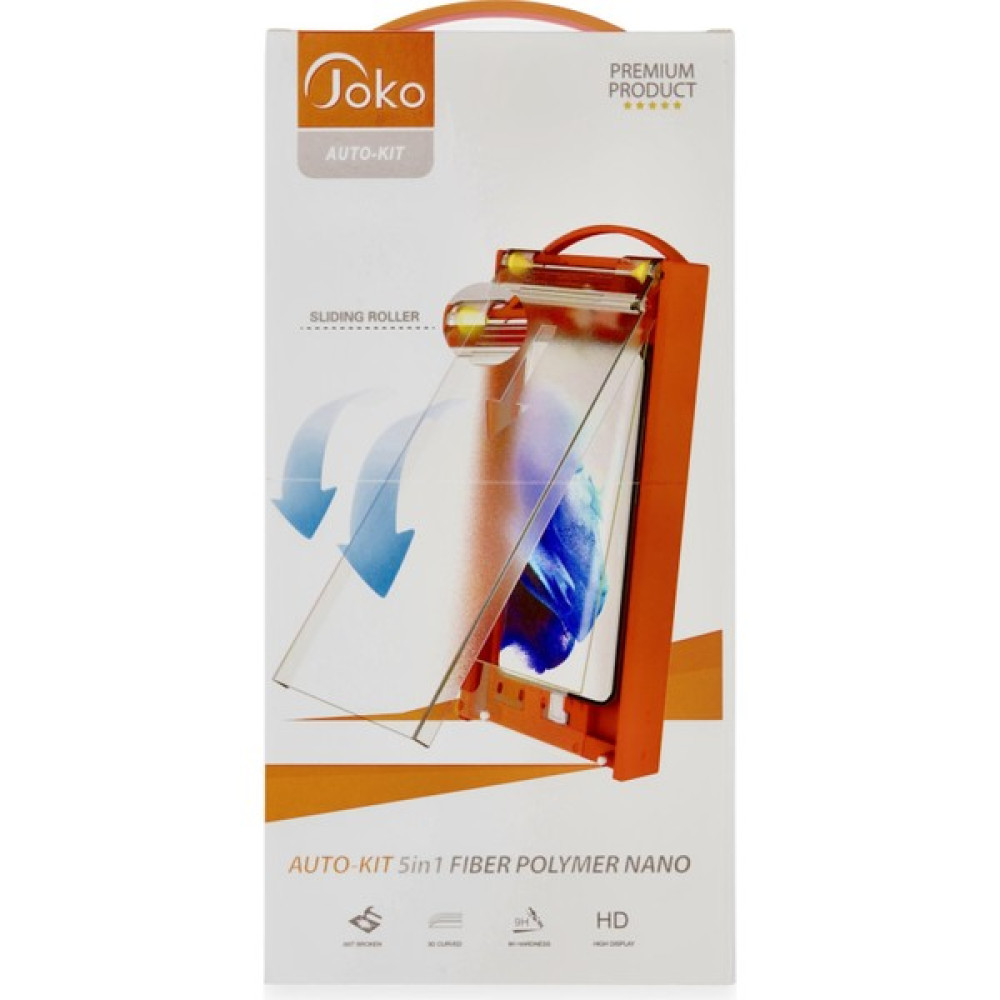 Joko Samsung Galaxy S24 Ultra Autokit 5in1 Fiber Polymer Nano Ekran Koruyucu 11 - Siyah Cep Telefonu Ekran Koruyucusu Fiyatı