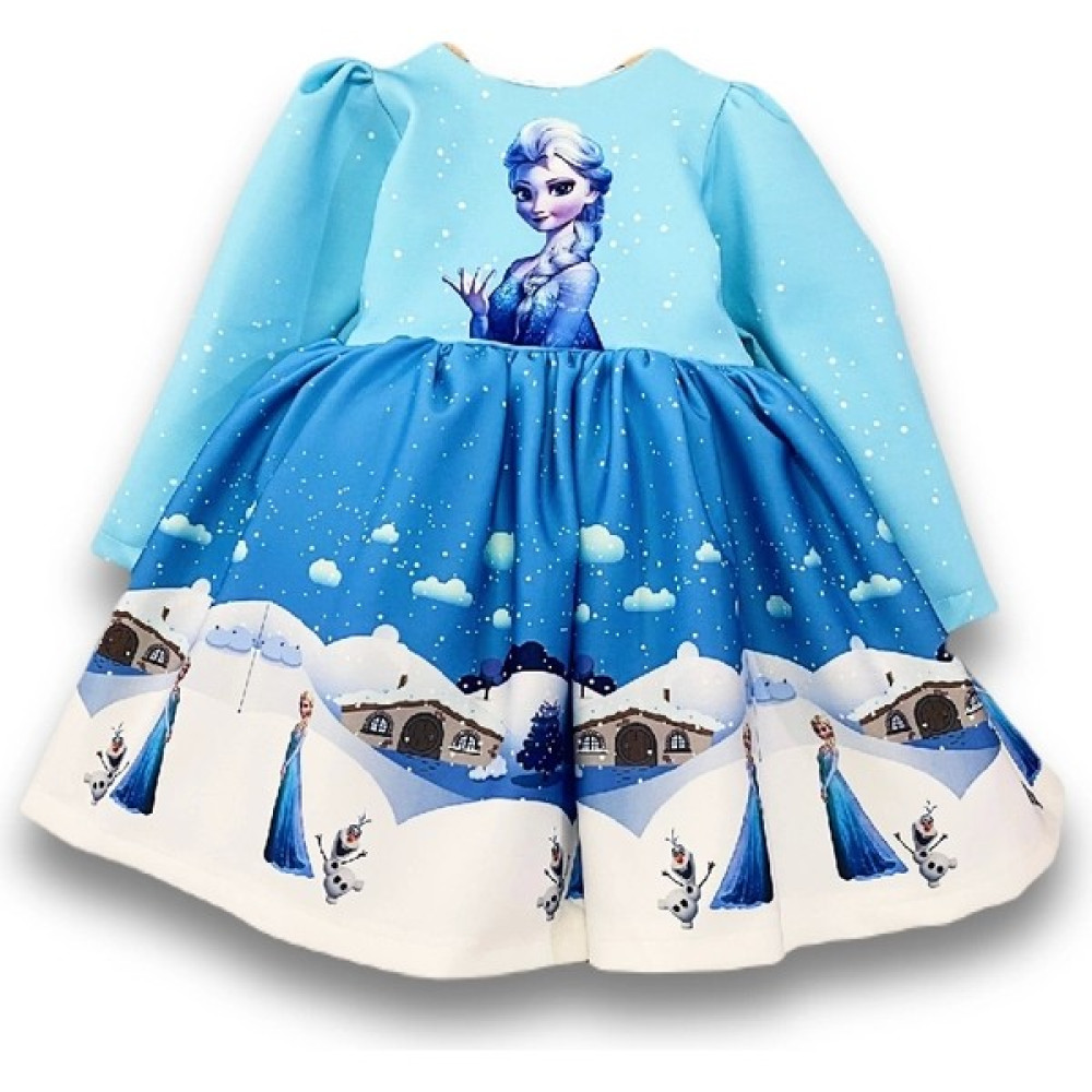 Jol Baby Elsa Frozen Karlar Ülkesi Kostüm Elbise Kız Çocuk Elbise Fiyatı