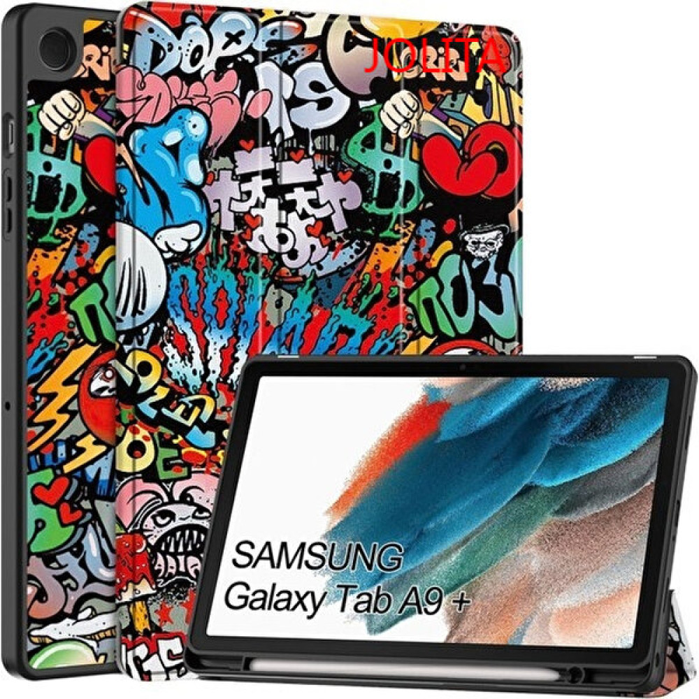 Jolita Samsung Galaxy Tab A9 Plus 2023 Için Darbeye Dayanıklı Tablet Kılıfı (Yurt Dışından) - Samsung Galaxy Tab A9 Artı 2023 - Kırmızı Tablet Kılıfı Fiyatı
