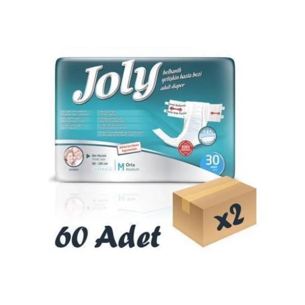 Joly Belbantli Yetiskin Hasta Bezi Medium 30 Adet-2 Adet Hasta Bezleri ve Temizliği Fiyatı