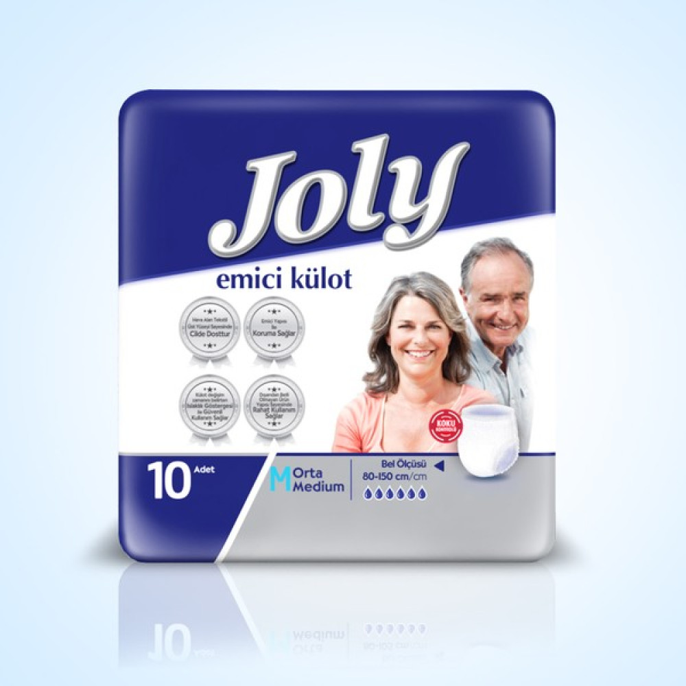 Joly Emici Külot Medium 10 Adet - M Hasta Bezleri ve Temizliği Fiyatı