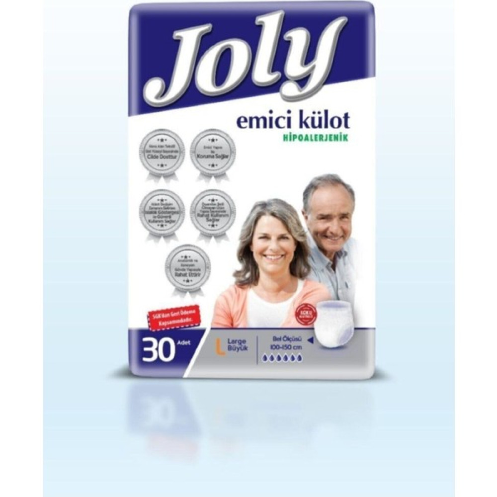 Joly Külotlu Bez 4 x 30'lu - L Hasta Bezleri ve Temizliği Fiyatı
