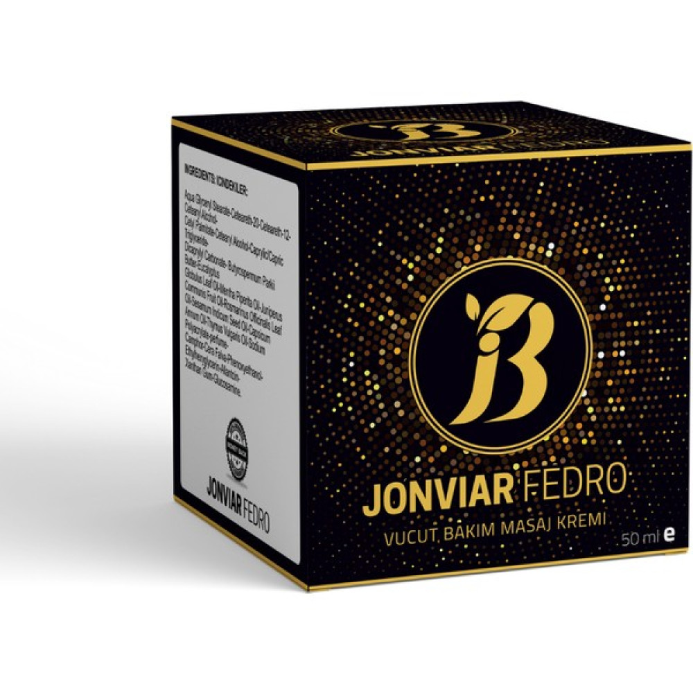 Jonvıar Fedro Vücut Bakım Masaj Kremi 50ML Nemlendiriciler Fiyatı