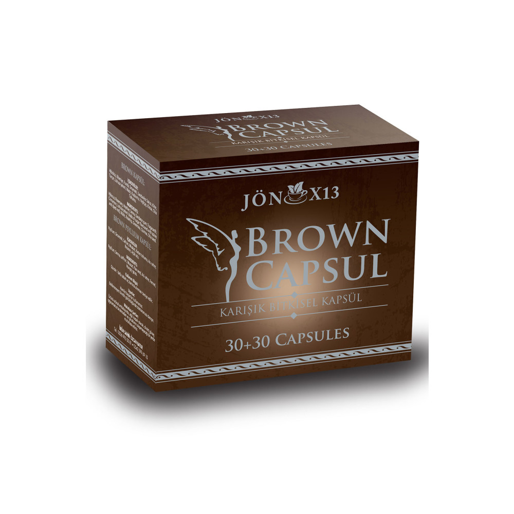 jönx13 Brown Brown Tea Bitkisel Form Kapsül Çay Browntea Çay Fiyatı