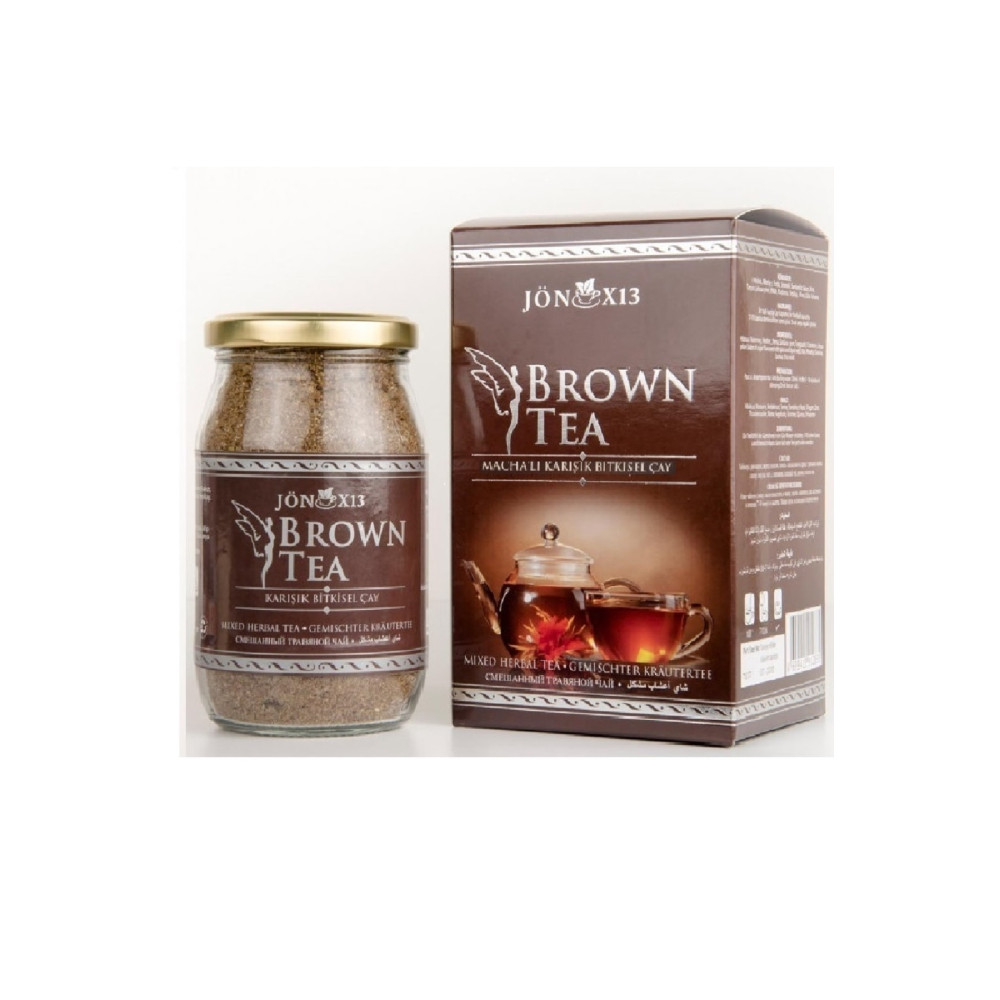 jönx13 Brown Brown Tea Machalı Karışık Bitki Çayı 300 gr 45 Günlük Browntea Bitkisel Çay Çay Fiyatı