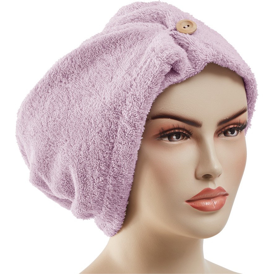 Joriens Organik Saç Havlu/Bone Pembe - Pembe-PN25 - 23 x 64 cm El / Yüz Havlusu Fiyatı