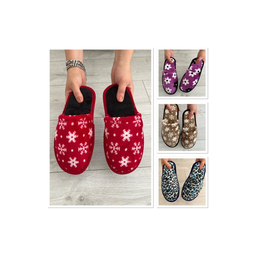 JOTAA 4 Çift Kadın Kışlık Terlik Ev Terliği 40 Beden Unisex Sandalet Fiyatı