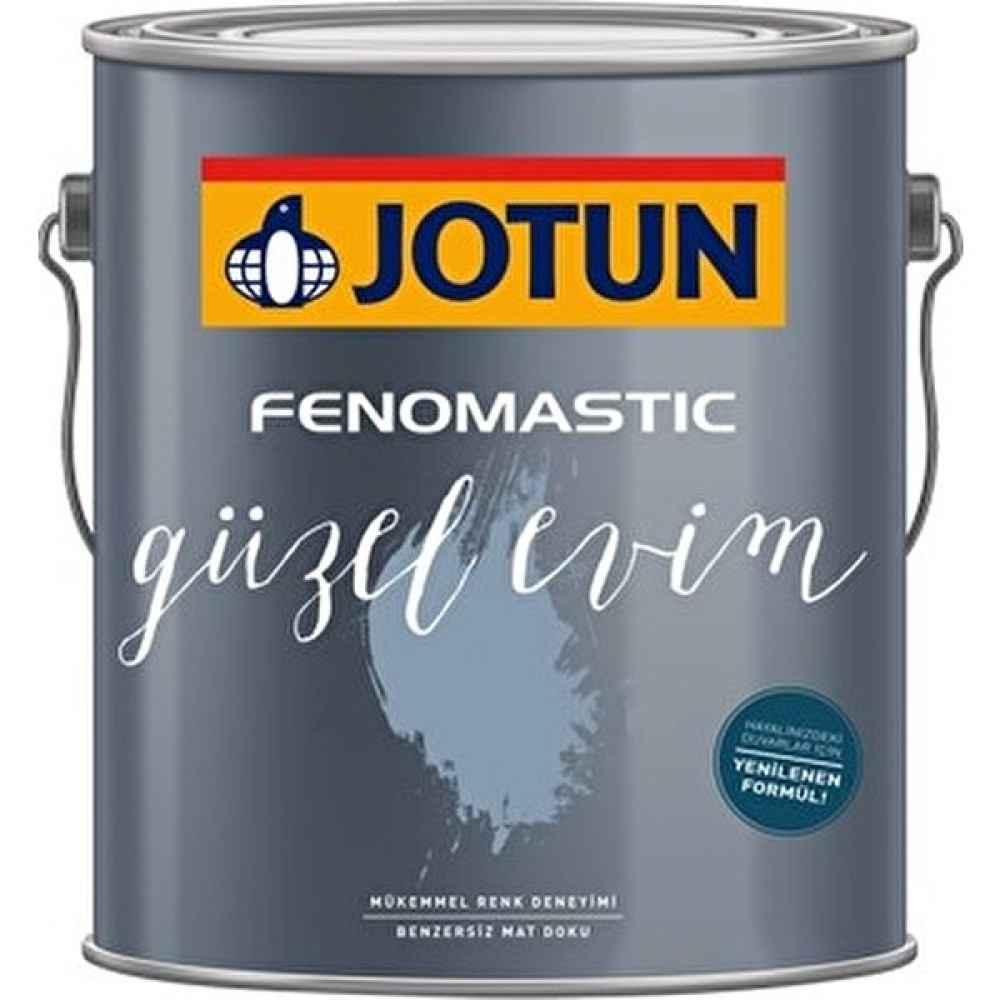 Jotun Industrial Blue 5455 Fenomastic Güzel Evim Serisi Zengin Mat 2 LT İç Cephe Duvar Boyası Fiyatı