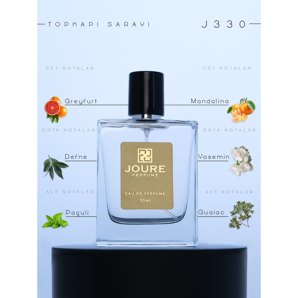 Joure J330 - Fresh Cıtrus Sucul Notalar Kokulu 50Ml Edp Erkek Parfüm Parfümler Fiyatı