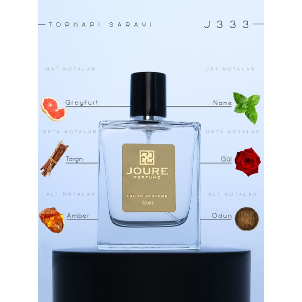 Joure J333 - Oryantal Baharatlı Odunsu Kokulu 50ML Çok Kalıcı Erkek Parfüm Oto Boyaları Fiyatı