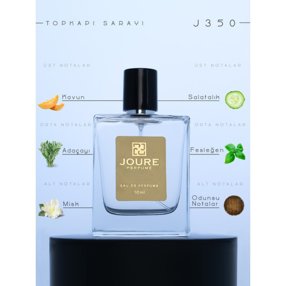 Joure J350 - Taze Baharatlar Meyveli Ferah Fresh Kokulu 50ML Kalıcı Edp Erkek Parfüm Oto Boyaları Fiyatı