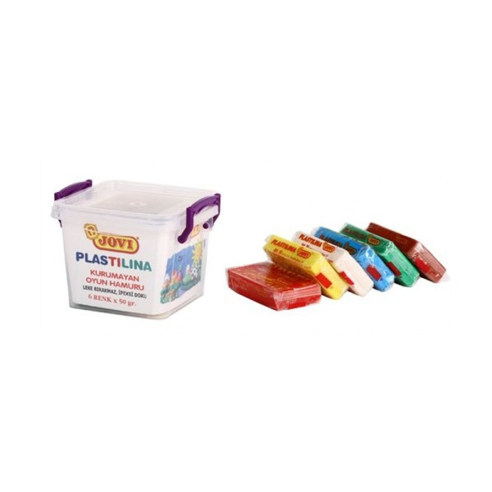 Jovi 6 Renk 50 Gram Plastilina Oyun Hamuru Plastik Kutuda Eğitici Oyuncak Fiyatı
