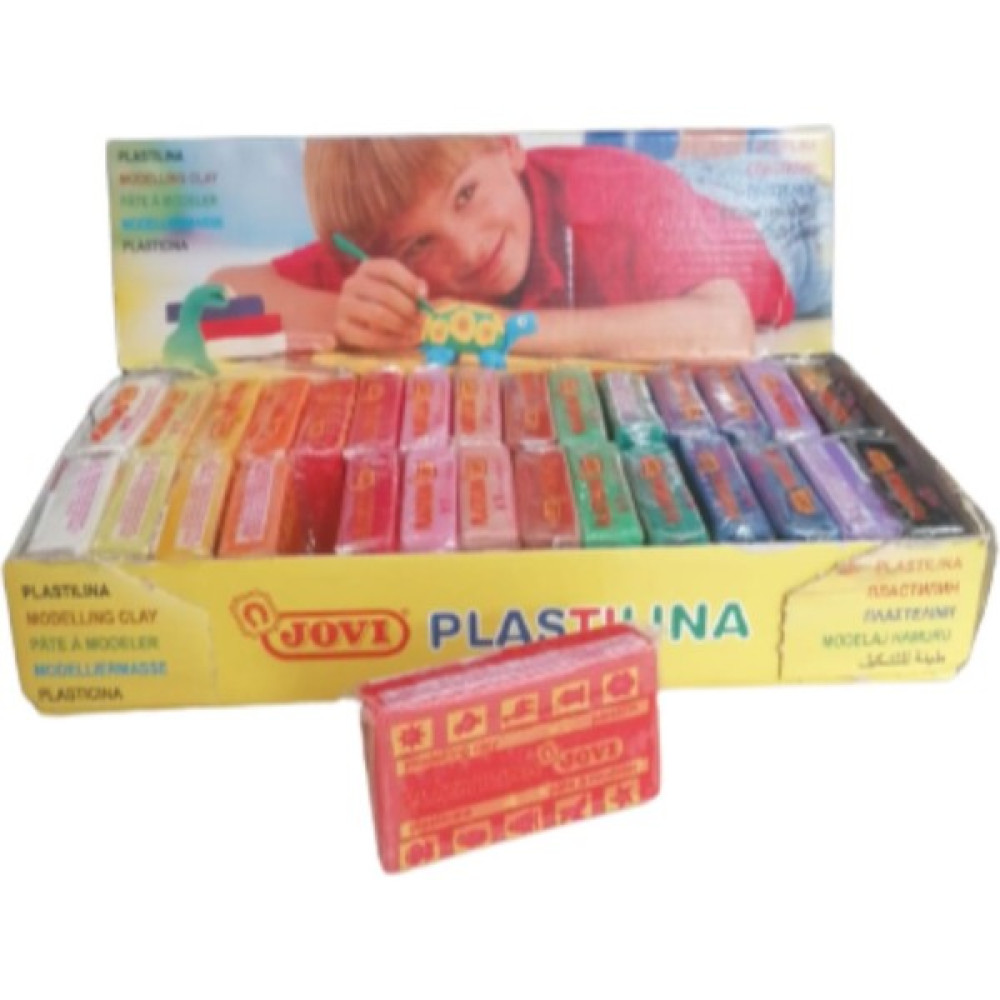 Jovi Oyun Hamuru Plastilina Kurumayan 50 gr 1 Adet - Kırmızı Eğitici Oyuncak Fiyatı