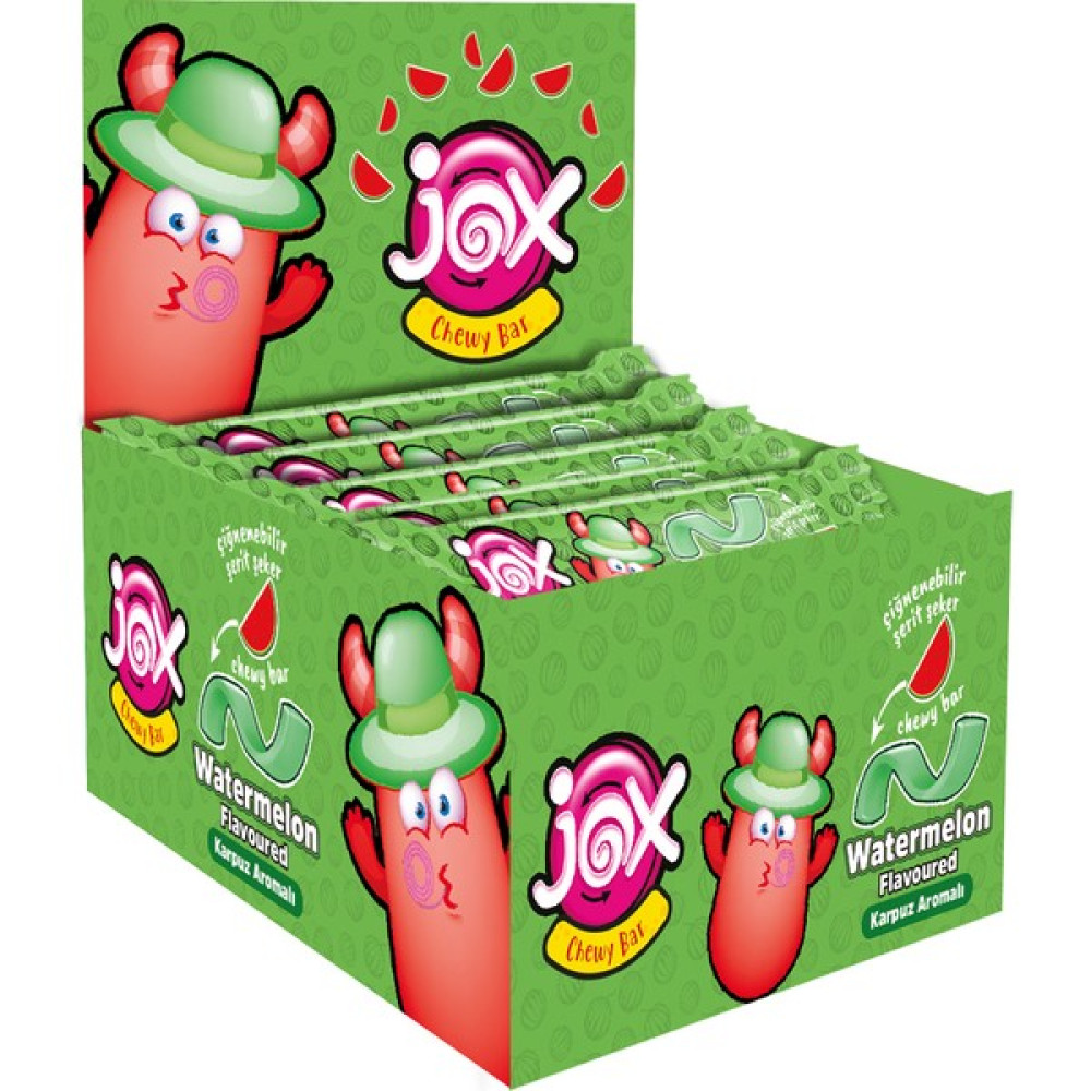 Jox Karpuz Aromalı Yumuşak Şerit Şekerleme 60 x 7 gr - 420 gr Diğer Fiyatı