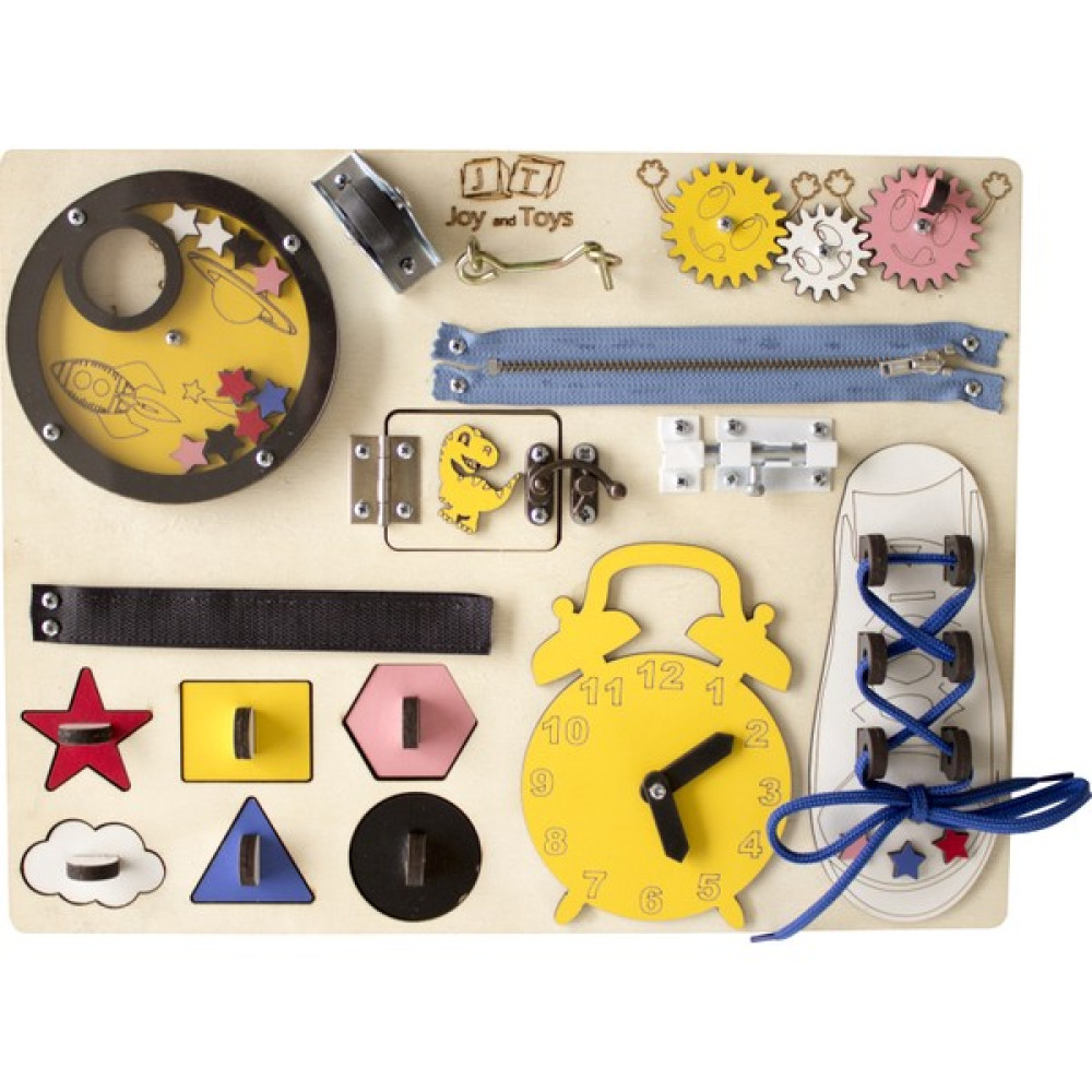 Joy and Toys İnce Motor Aktivite Tahtası - Busy Board Bebek Oyuncakları Fiyatı