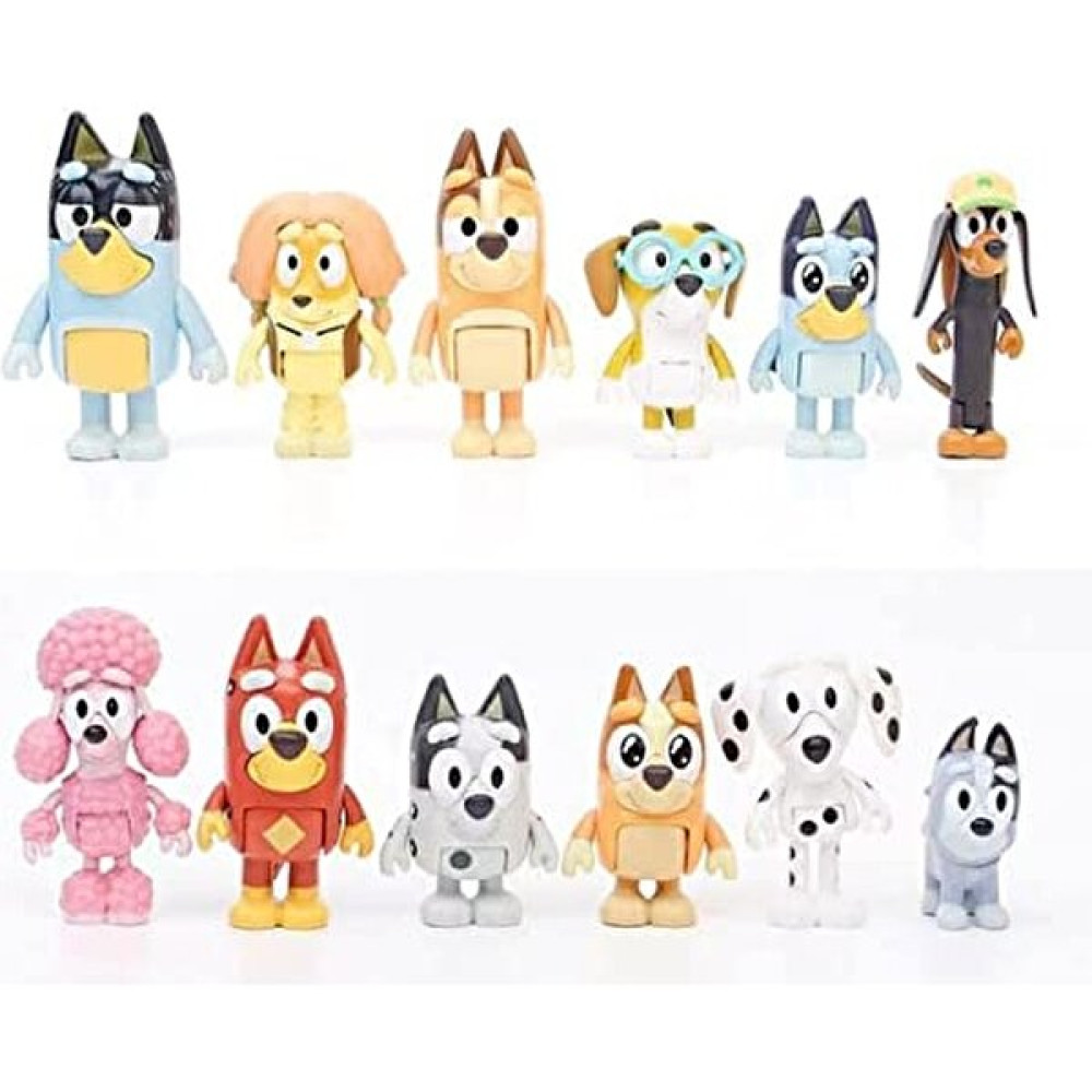 Joy Business 12'li Bluey Friends Collie Oyuncak Seti (Yurt Dışından) Oyun Seti Fiyatı
