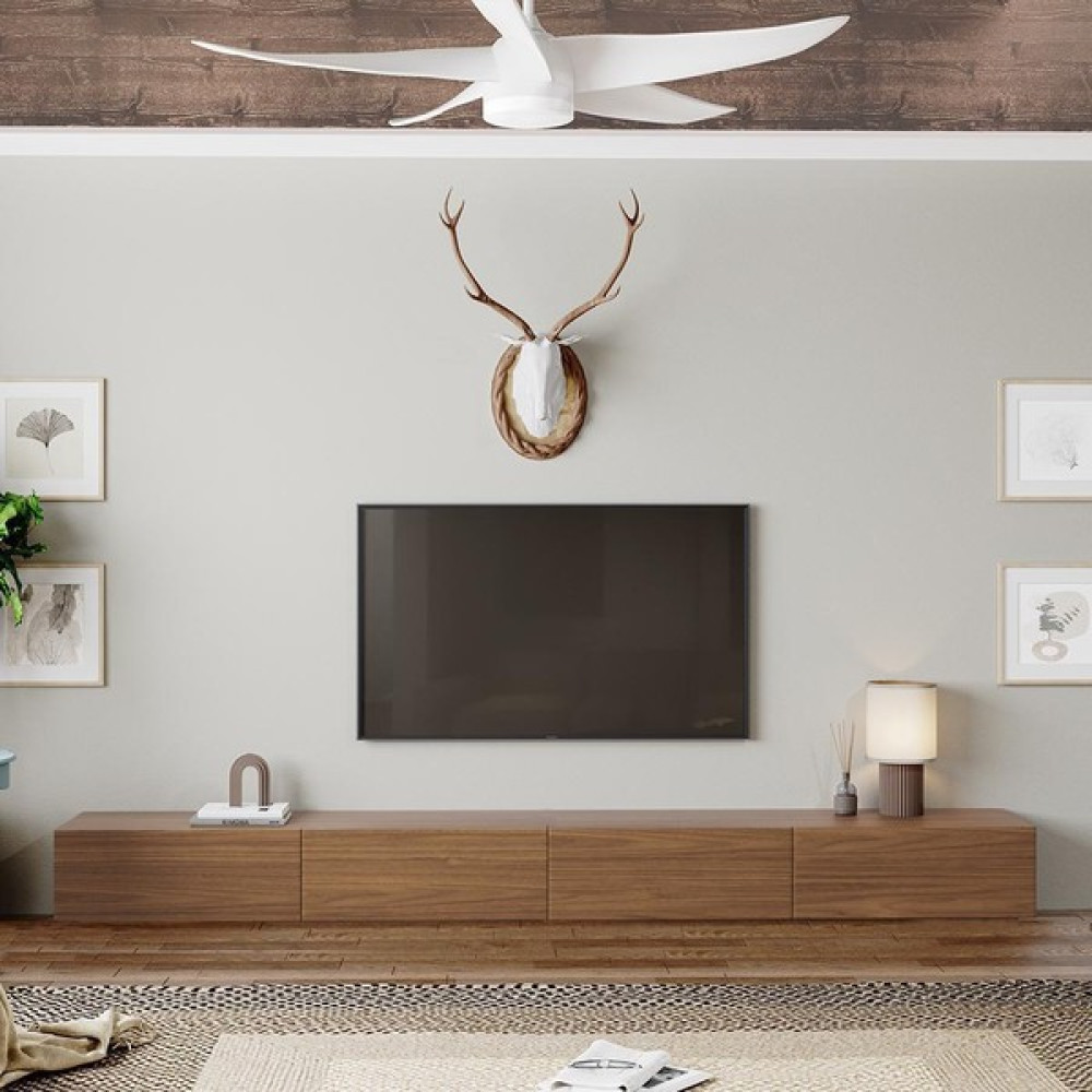 Joy Dizaynn Joy Tv Ünitesi Tv Sehpası Alt Modül Ceviz 240 cm Mdf Tv Ünitesi / Sehpası Fiyatı