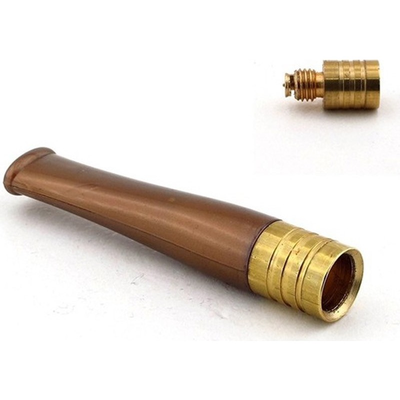Joydizayn Extra Slim Ince Kahverengi Metal Filtreli Ağızlık - Açık Kahverengi Diğer Fiyatı