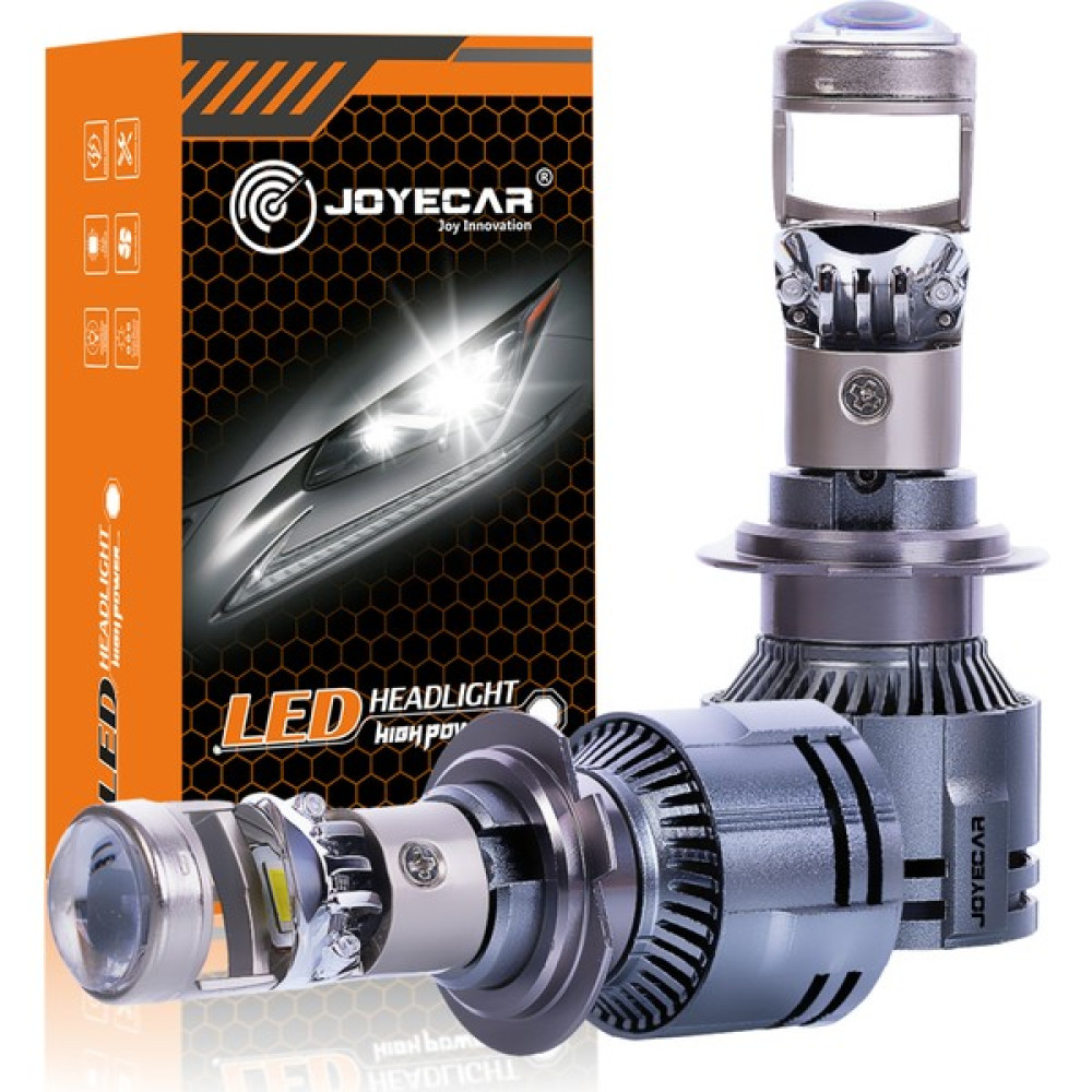 Joyecar Super Focus H7 Mercekli Projektör Lens LED Far Oto Aydınlatma Fiyatı