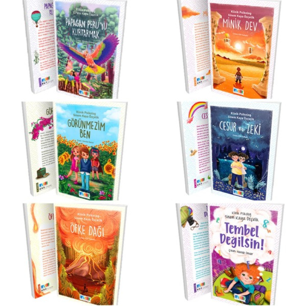 Joysmart Monera Sinem Kaya Özçelik Serisi 6 Kitap Psikoterapötik Hikayeler - 6 kitap Çocuk Masal Fiyatı