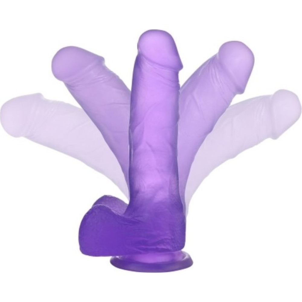 Joytoy Ten Dokusunda  Mor Jel Dildo Anal Vajinal Penis M Size Oto Boyaları Fiyatı