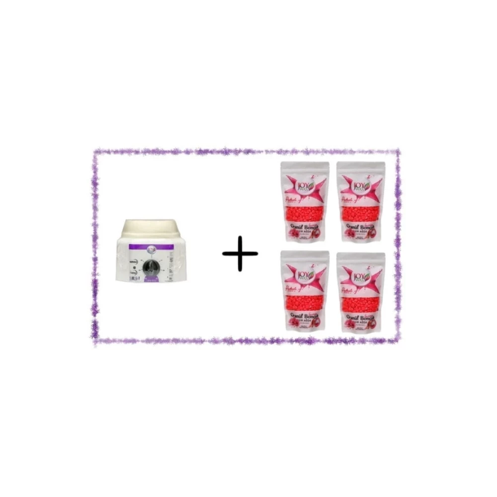 Joywax Kalip Agda,Konserve Agda Ve Granul Agda Isitici Kazan Ve Titan Pudrali Soyulabilir Sir Agda 250Gr*4 Epilasyon Aletleri Fiyatı