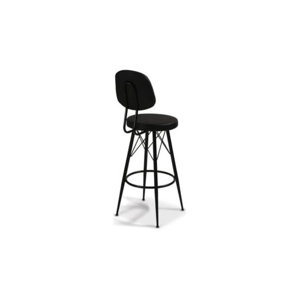 J&S Quality Mutfak Bahçe Cafe Bar Salon Yemek Masa Konforlu Metal Ayaklı 75.cm Sandalye - Siyah Masa - Sandalye & Tabure Fiyatı