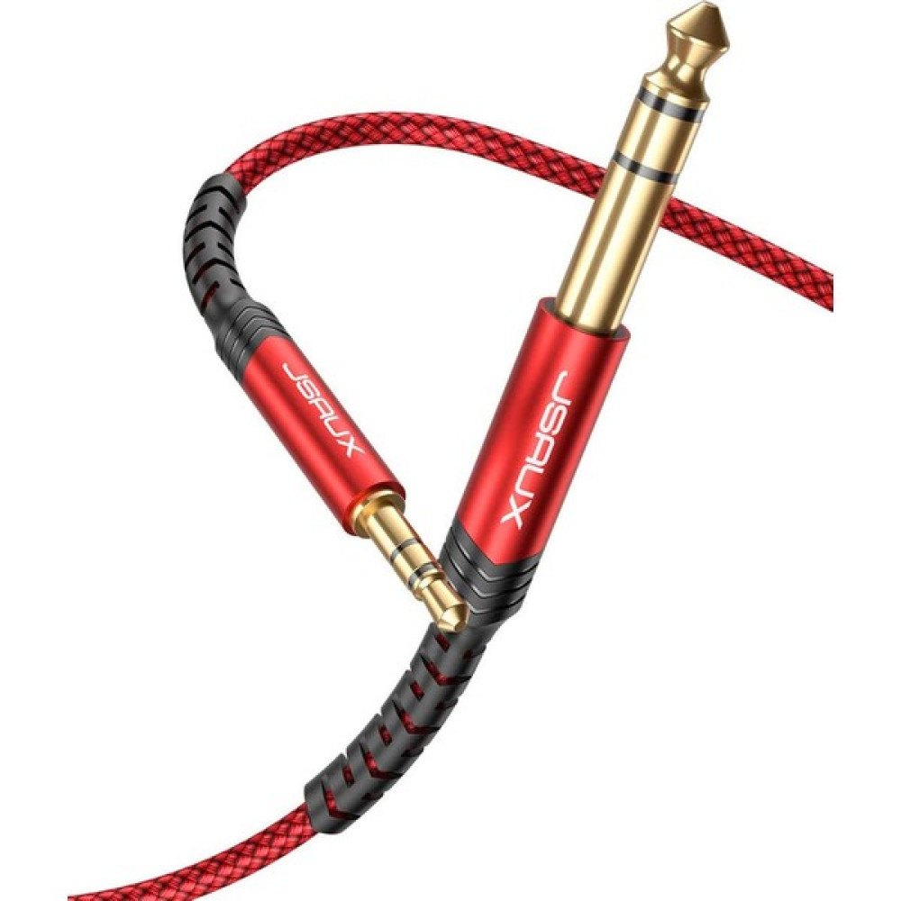 Jsaux 3.5mm - 6.35MM (6.5) Stereo Hifi Ses Kablosu 6.35MM 1-4" 3.5mm 1-8" Trs Aux Stereo Ses Kablosu Jackı Gitar Ipod Uyumlu Dizüstü Bilgisayar, E... Stüdyo ve Sahne Ekipmanları Fiyatı