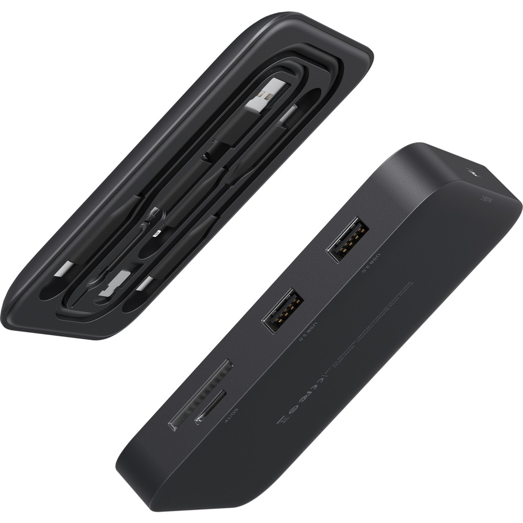 Jsaux MP02 7in1 Type-C Pd Hub 100W Şarj HDMI 2 x USB 3.0 Sd Tf Kart Okuyucu RJ45 + Kablo Seti Dönüştürücü Çevirici Adaptör Hub - Siyah Bilgisayar Çevirici ve Adaptörü Fiyatı