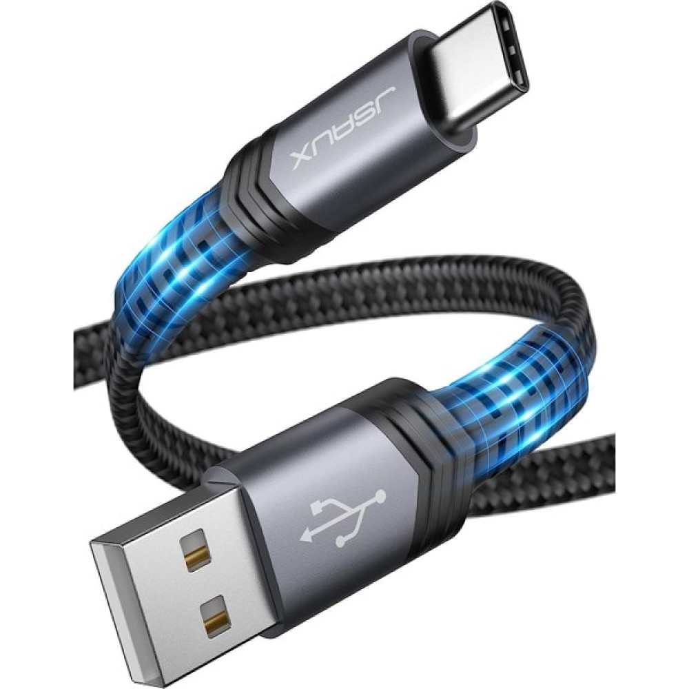 Jsaux Premium CC0008 3 Amper 60 WATT 1 Metre Type-C Süper Hızlı Şarj ve Data Aktarım Kablosu Cep Telefonu Şarj Cihazı Fiyatı