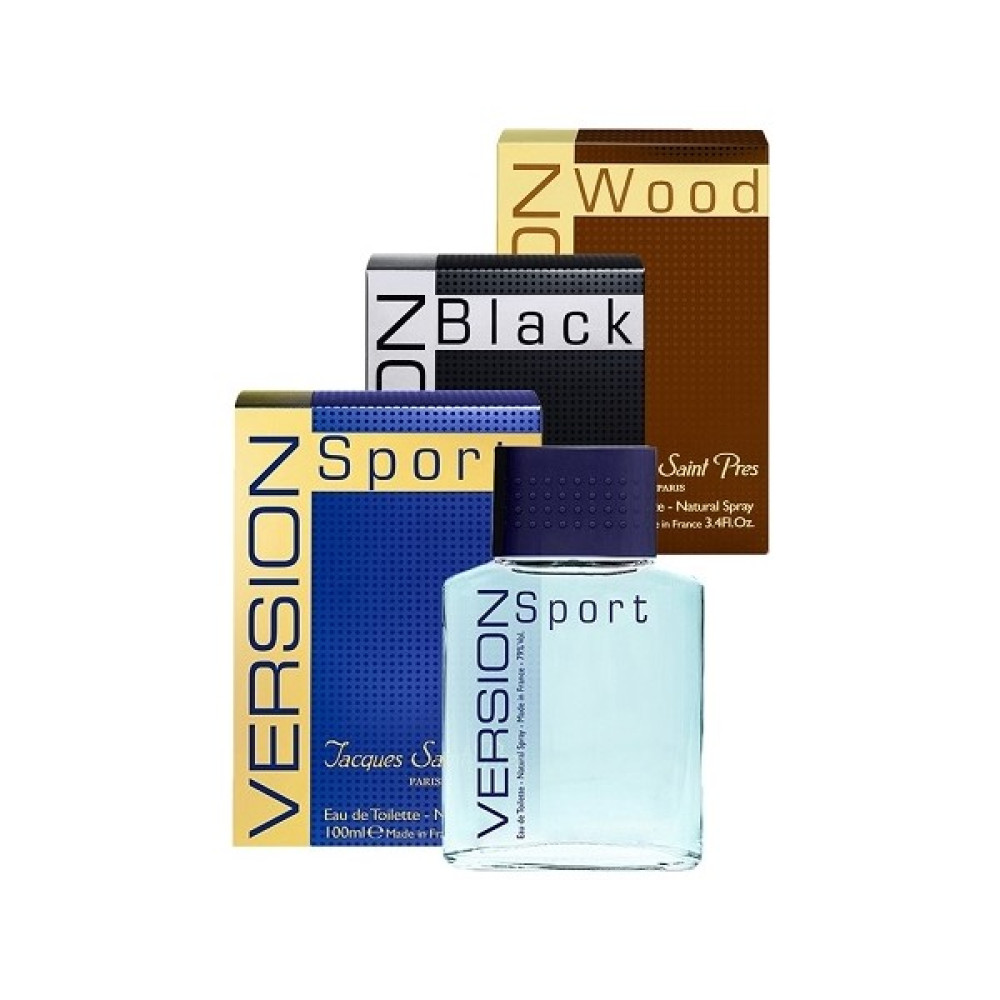 JSP Version Black, Version Wood, Version Sport Koleksiyon Seti (3X100ML EDT ) Erkek Parfüm Kadın Parfümleri Fiyatı