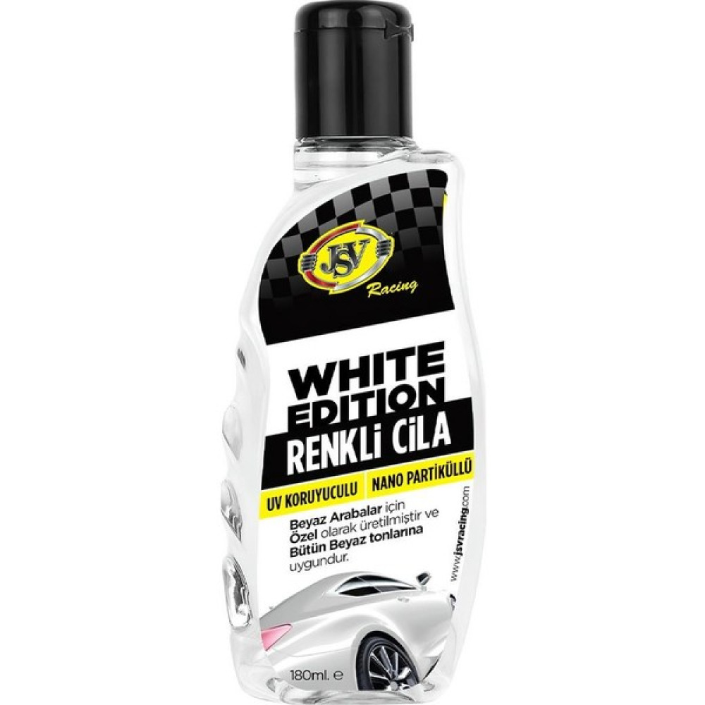 Jsv Racing White Edition Beyaz Renkli Cila 180 ml Beyaz Boyalı Araçlara Oto Boyaları Fiyatı