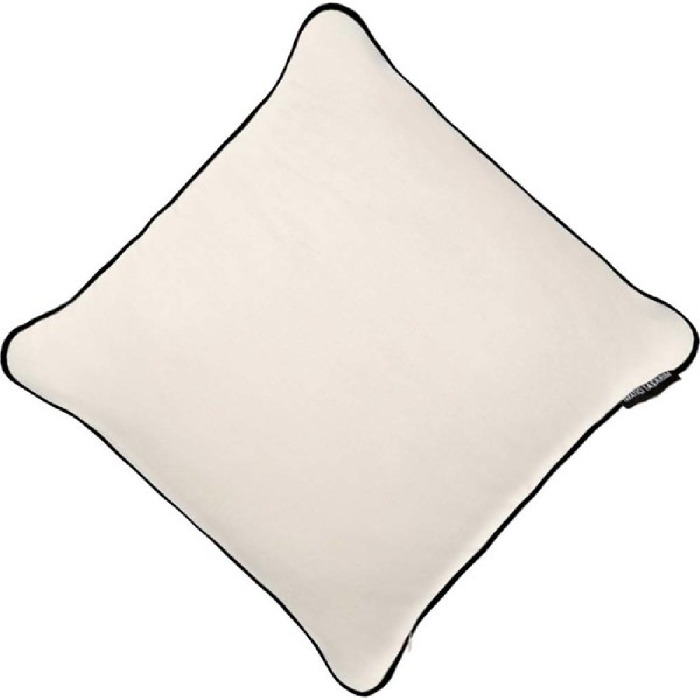 Ju Yaratıcı Tasarım Biyeli Kırlent Yastık Kılfı Ekru 44X44 - Krem - 44 x 44 cm Kırlent / Mobilya Yastığı Fiyatı
