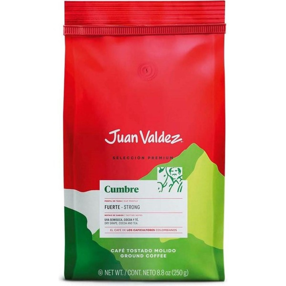Juan Valdez Cumbre Öğütülmüş Filtre Kahve 250 gr - 1 Paket Kahve Fiyatı