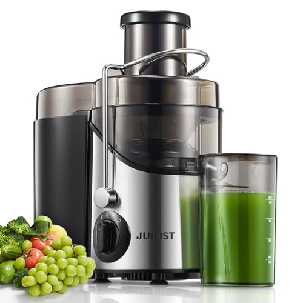 Juicer Machines, Juilist 3" Wide Mouth Juicer Extractor Max Power 800W, for Vegetable and Fruit with 3-Speed Setting, 400W Motor, Easy to Clean Juicers Fiyatı