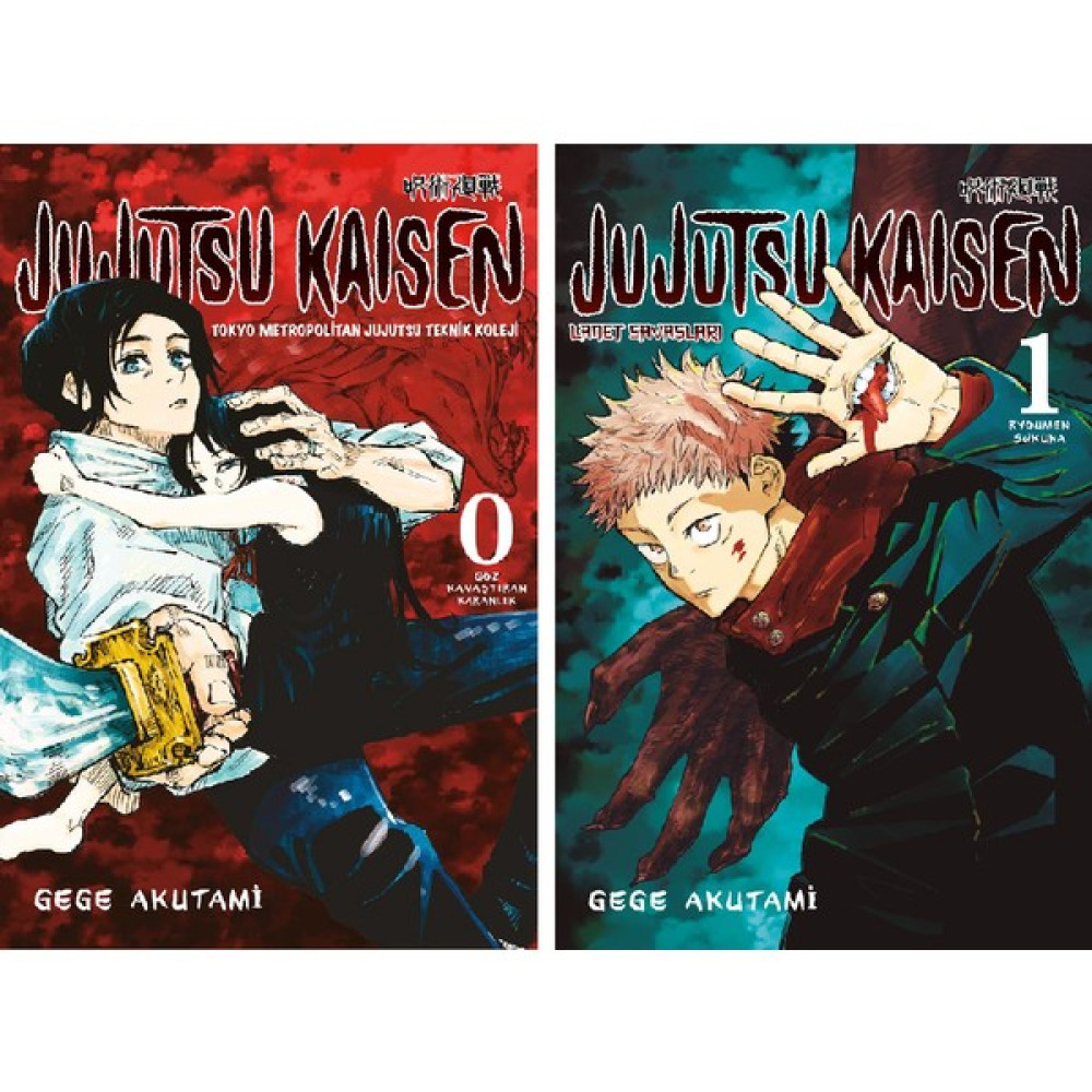 Jujutsu Kaisen 0. ve 1. Ciltler Manga Seti - Gege Akutami Çizgi Roman Fiyatı