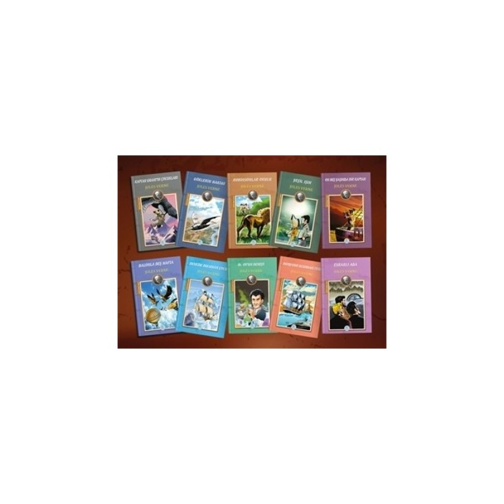Jules Verne Serisi 10 Kitap Set - Jules Verne Çocuk ve Gençlik Fiyatı