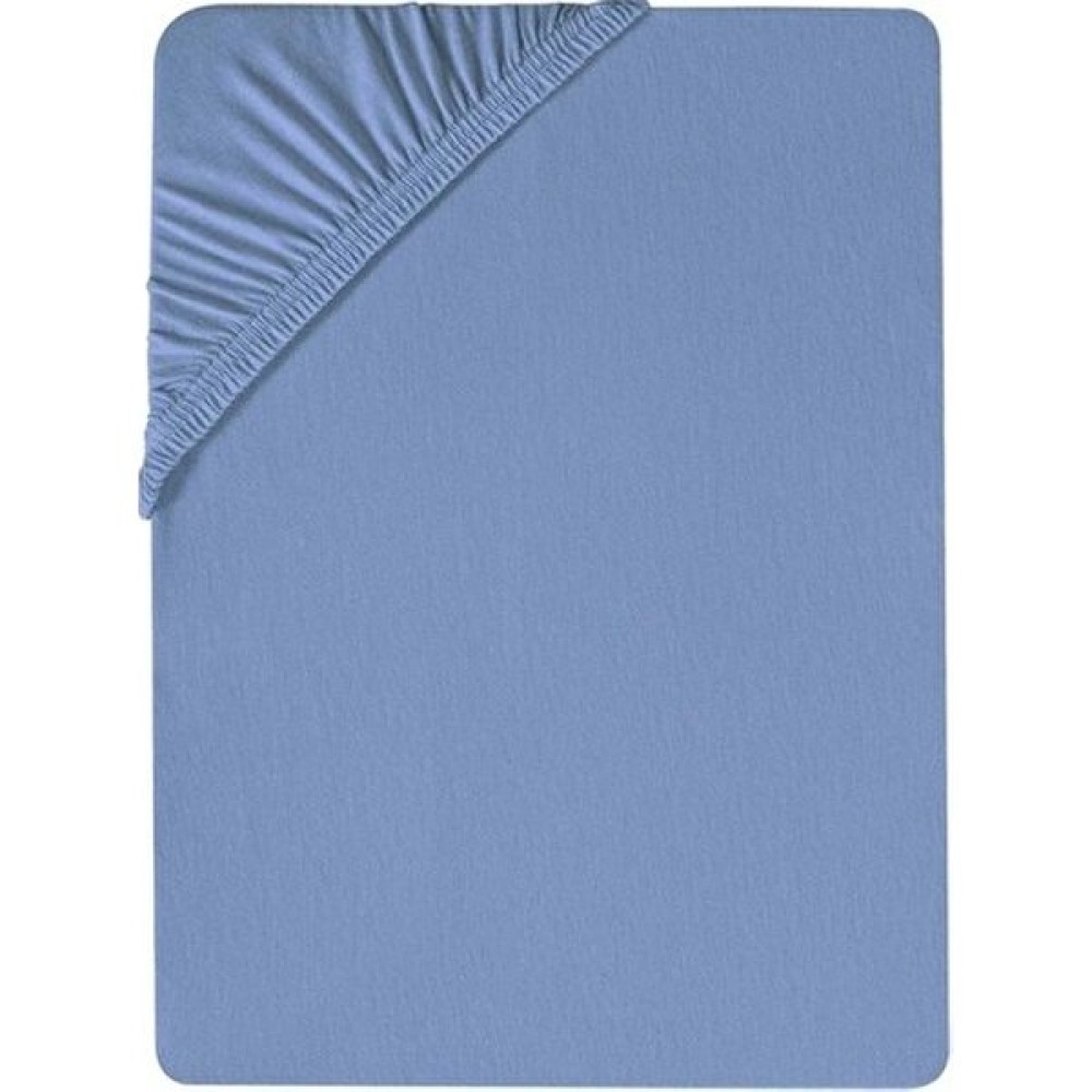 Julia Home Çift Kişilik 160X200 Penye Lastikli Çarşaf Mavi - 160 x 200 Çarşaf Fiyatı
