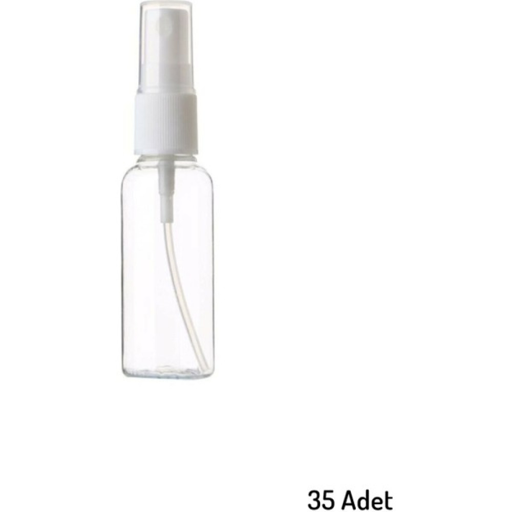 Juliano 35 Adet Boş Şişe Spreyli Kolonya Şişesi Doldurulabilir Cep Plastik Parfüm Şişesi 30 Ml Hijyen ve Temizlik Fiyatı