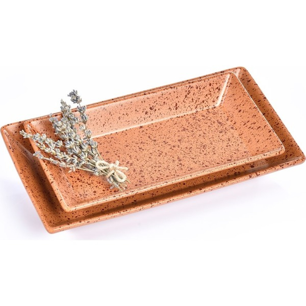 Juliette Ceramics 2'li Dikdörtgen Kayık Tabak Seti - Hardal Mutfak Gereçleri Fiyatı
