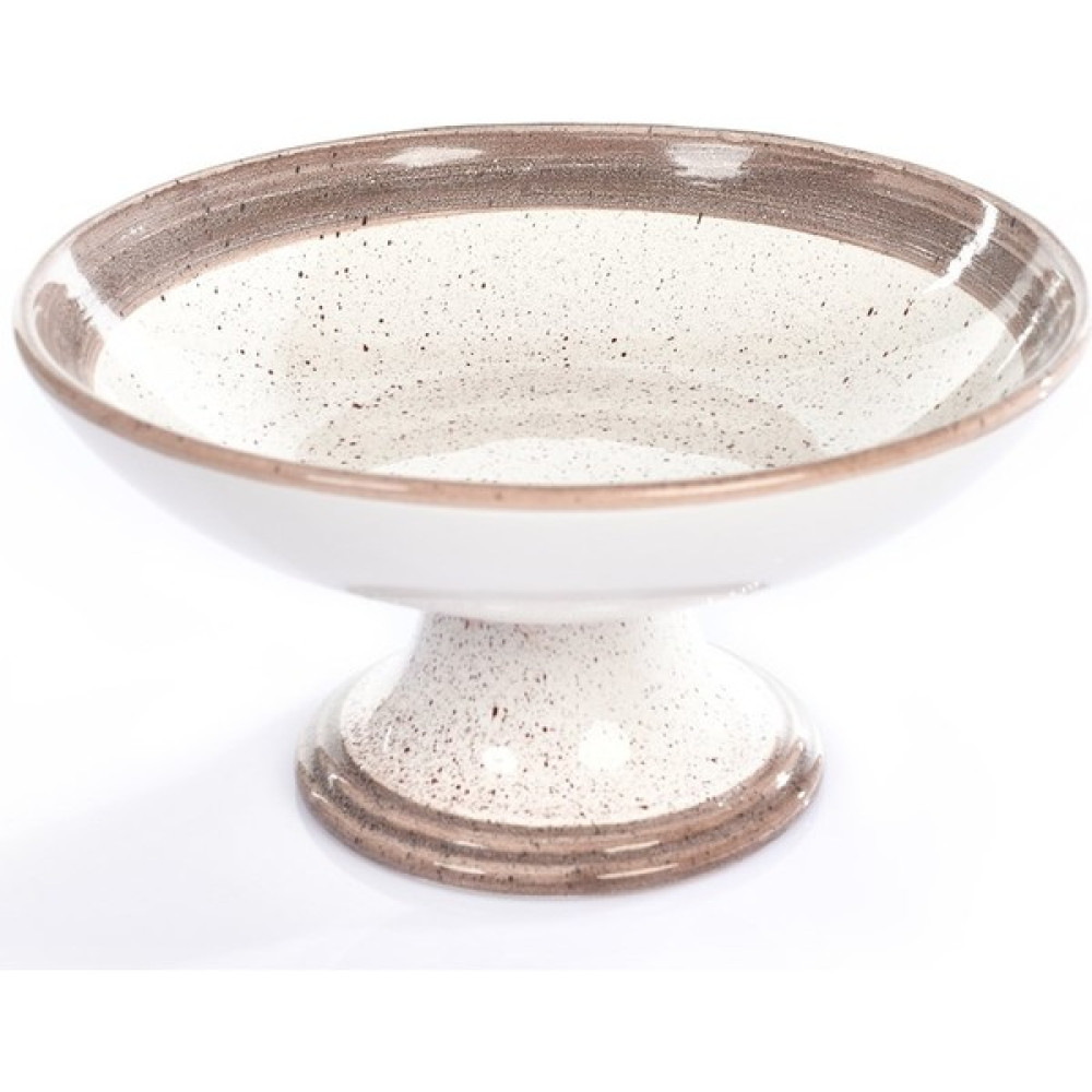 Juliette Ceramics Ayaklı Kase - Krem Kase Fiyatı