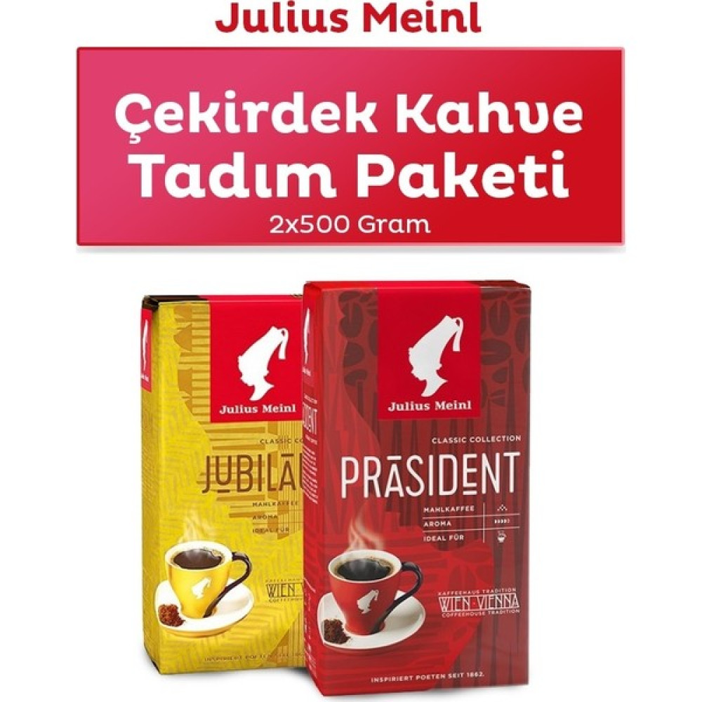Julius Meinl Çekirdek Kahve Tadım Paketi 1 kg Kahve Fiyatı
